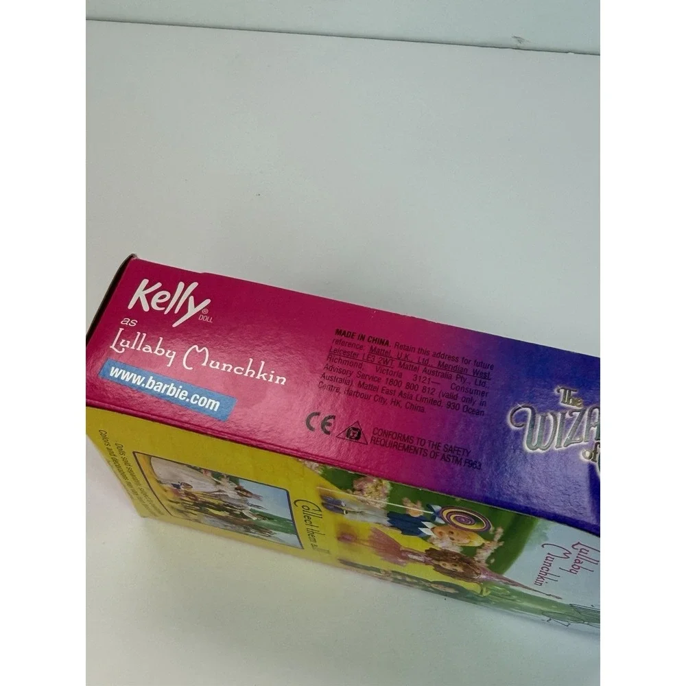 Barbie Wizard Of Oz Kelly As Lullaby Munchkin   1999 Damage Box